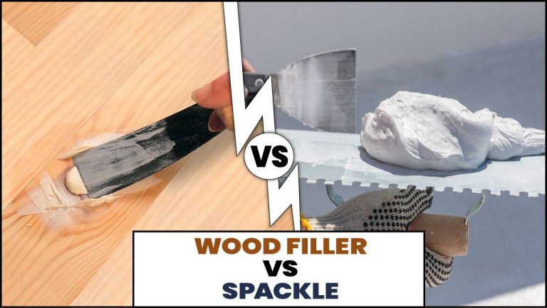 Wood Filler Vs. Spackle: Which One Is Best?