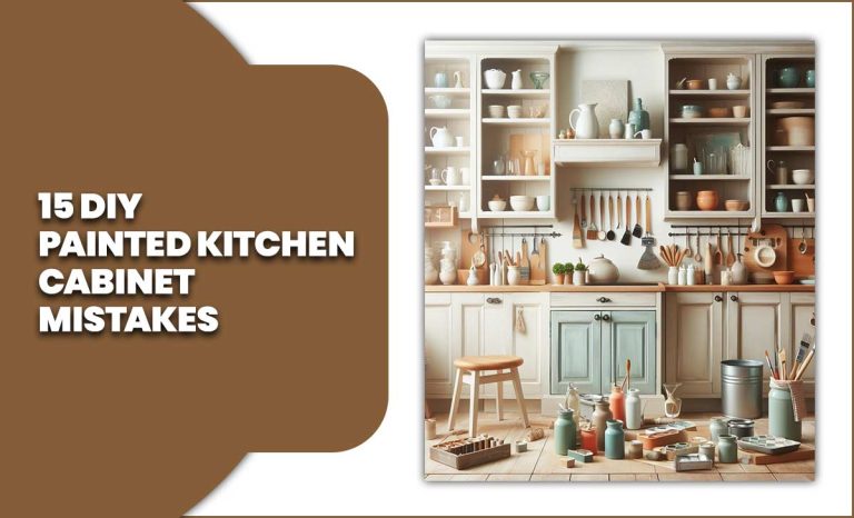 15 DIY Painted Kitchen Cabinet Mistakes – A Comprehensive Guide