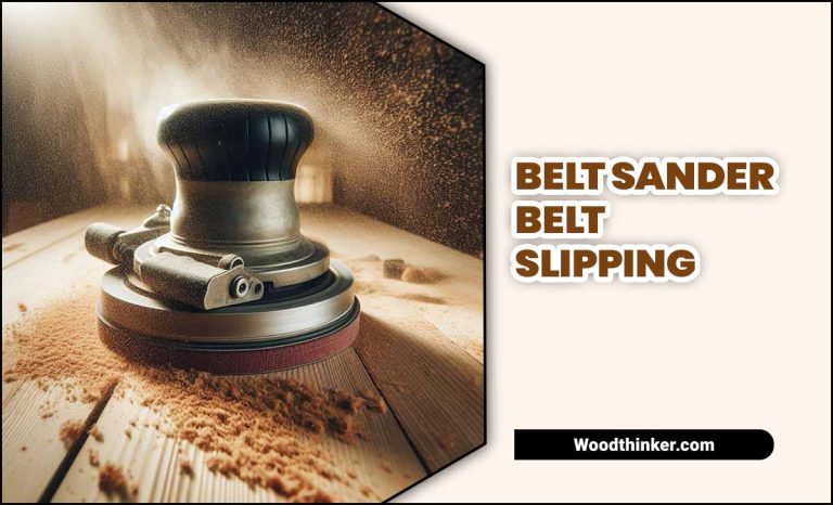Belt Sander Belt Slipping [ Unlimited Guideline ]