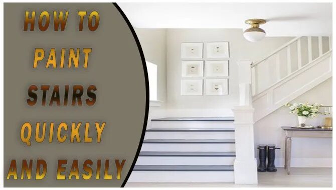 How To Paint Stairs