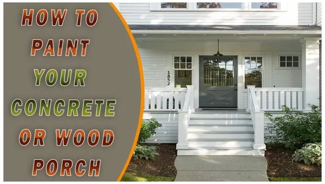 How To Paint Your Concrete Or Wood Porch