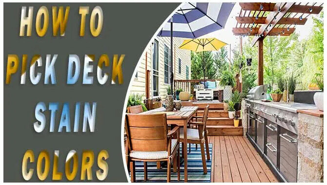 How To Pick Deck Stain Colors