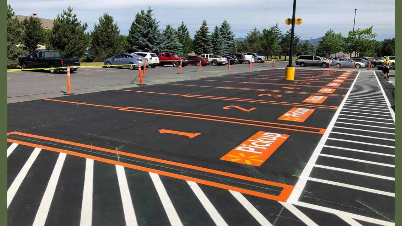 Materials And Tools Needed For Painting Parking Spaces