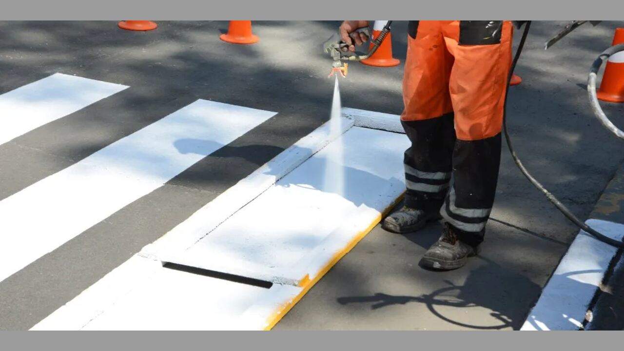 Step By Step Processes To Paint Parking Spaces