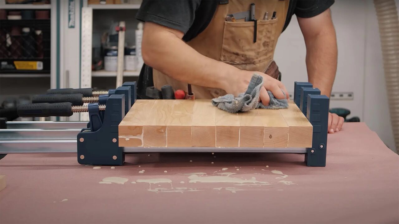 Apply Pressure To Keep Clamps In Place
