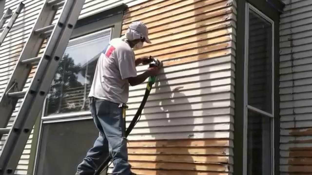 Re-Stain Your Wood Siding