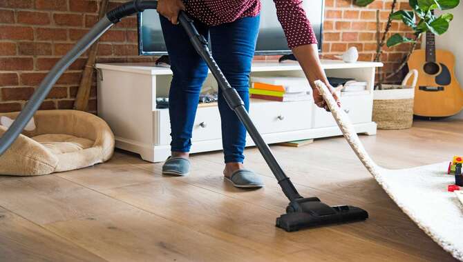 Regular Sweeping And Vacuuming