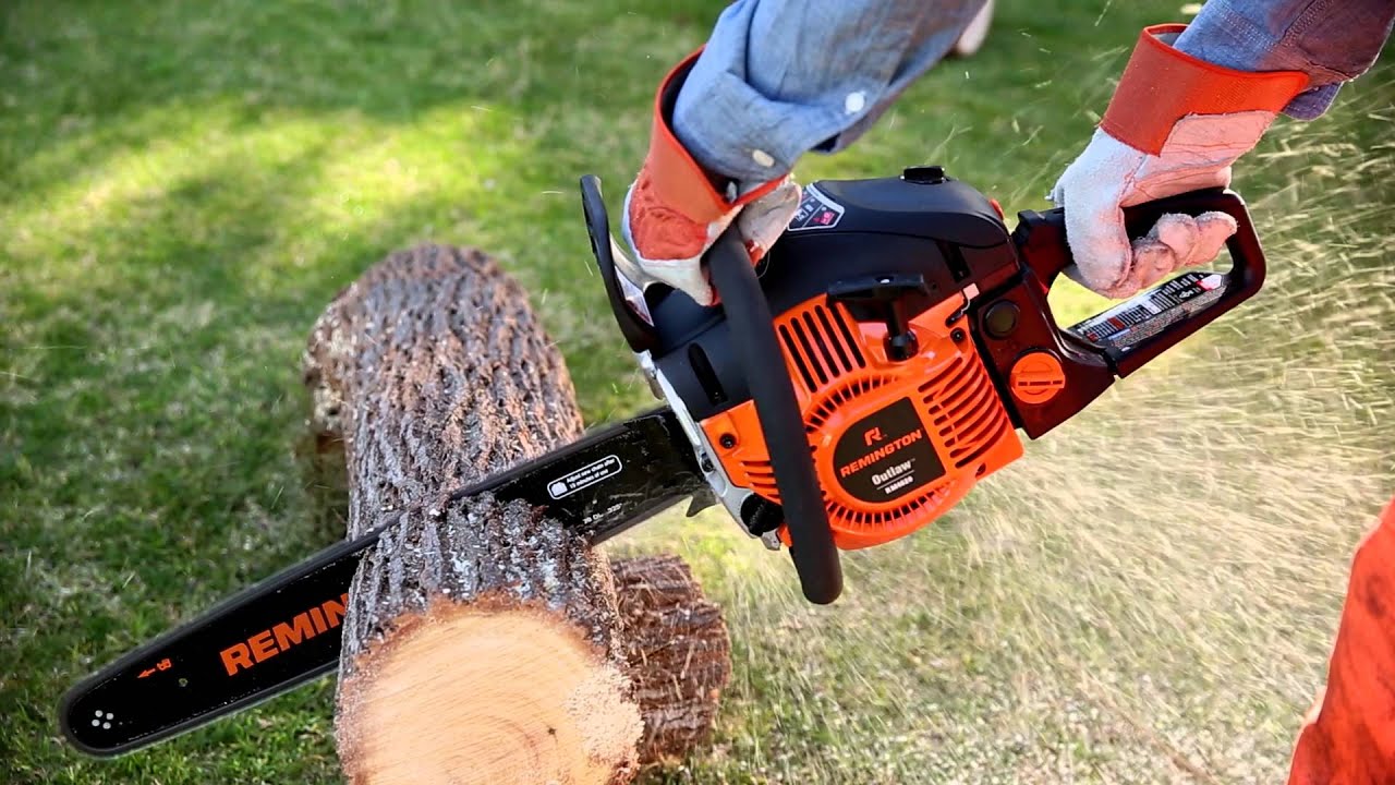 Use A Chainsaw Or Other Power Tool
