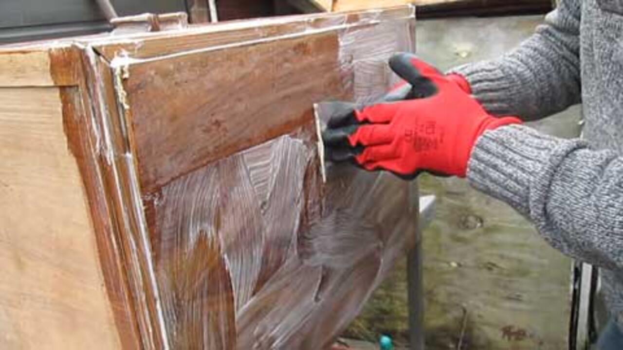What Is Sticky Varnish On Wood Furniture
